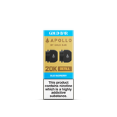 APOLLO 2x5ML REFILL CONTAINERS BLUE RASPBERRY (10)